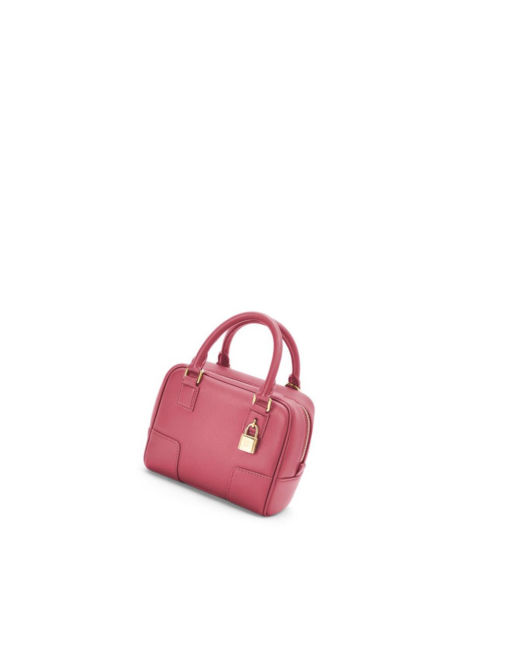 Loewe Amazona 16 Square bag in nappa calfskin Plumrose | 6459CQTKG