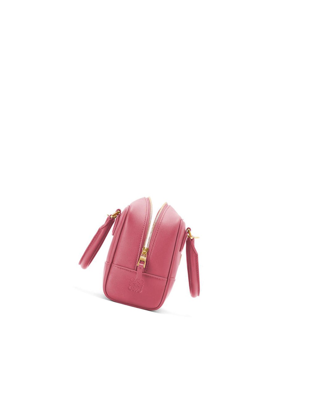 Loewe Amazona 16 Square bag in nappa calfskin Plumrose | 6459CQTKG