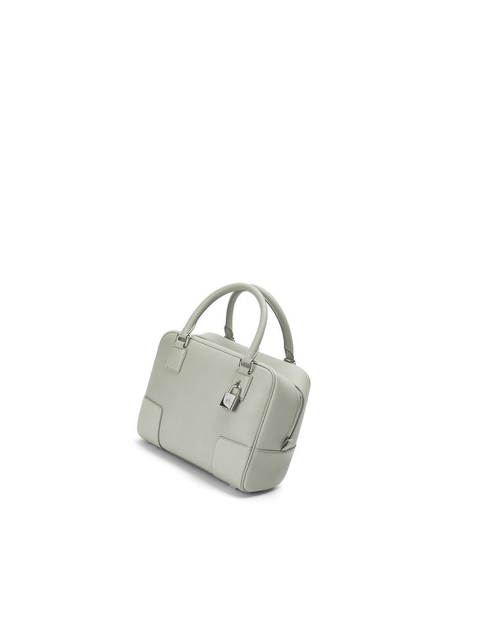 Loewe Amazona 19 square bag in nappa calfskin Grise | 1567WJUCP