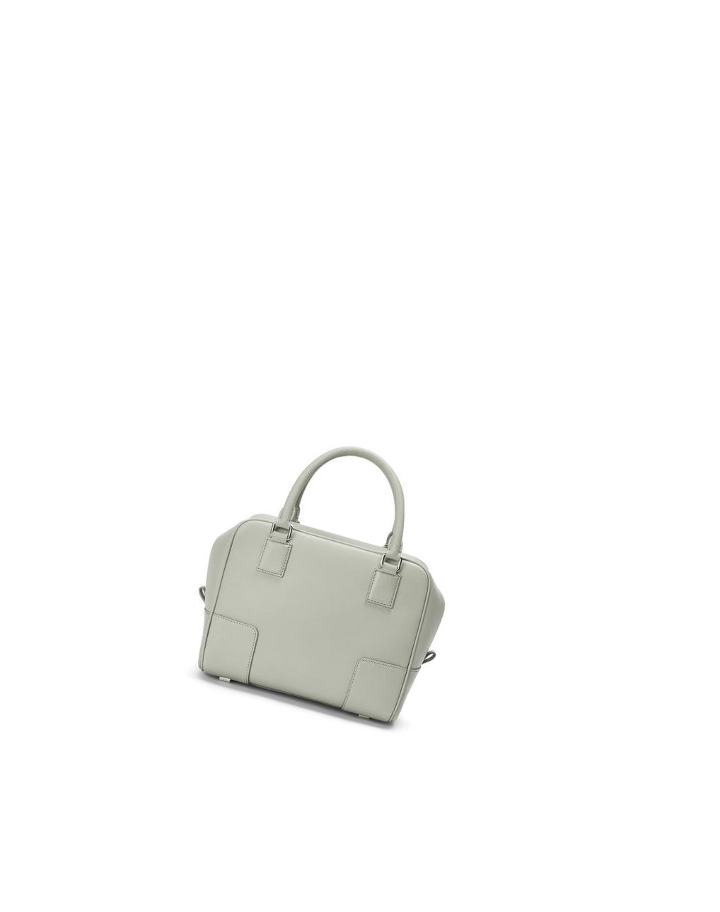 Loewe Amazona 19 square bag in nappa calfskin Grise | 1567WJUCP