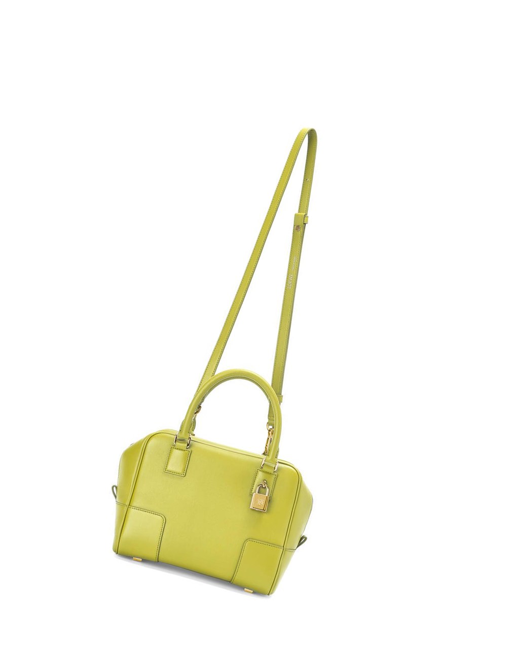 Loewe Amazona 19 square bag in nappa calfskin Jaune | 3279BQKHD