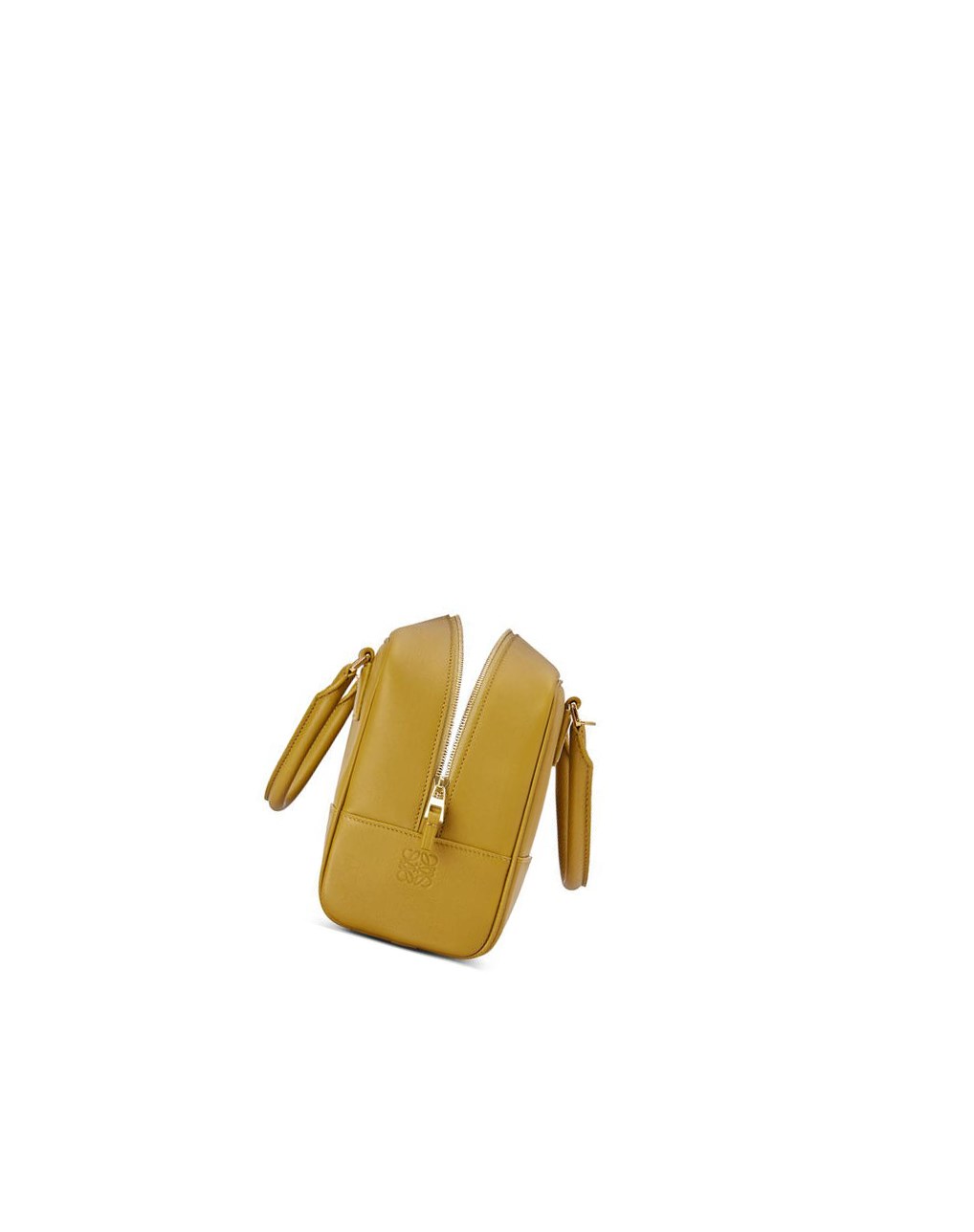 Loewe Amazona 19 square bag in nappa calfskin Ochre | 5412BIODJ