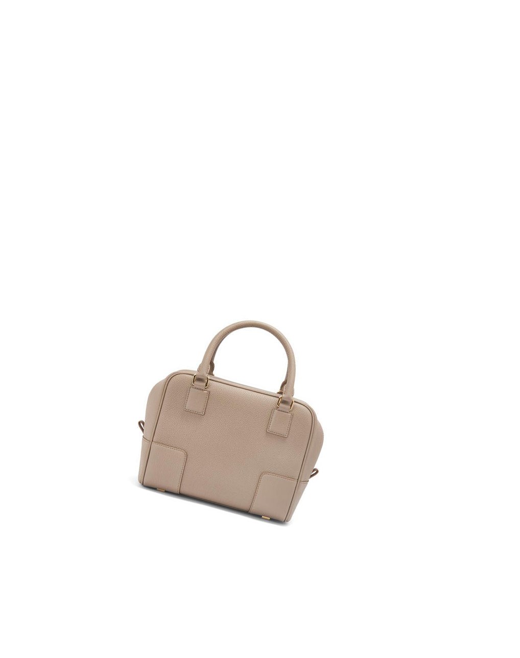 Loewe Amazona 19 square bag in soft grained calfskin Sable | 8596UAGHR