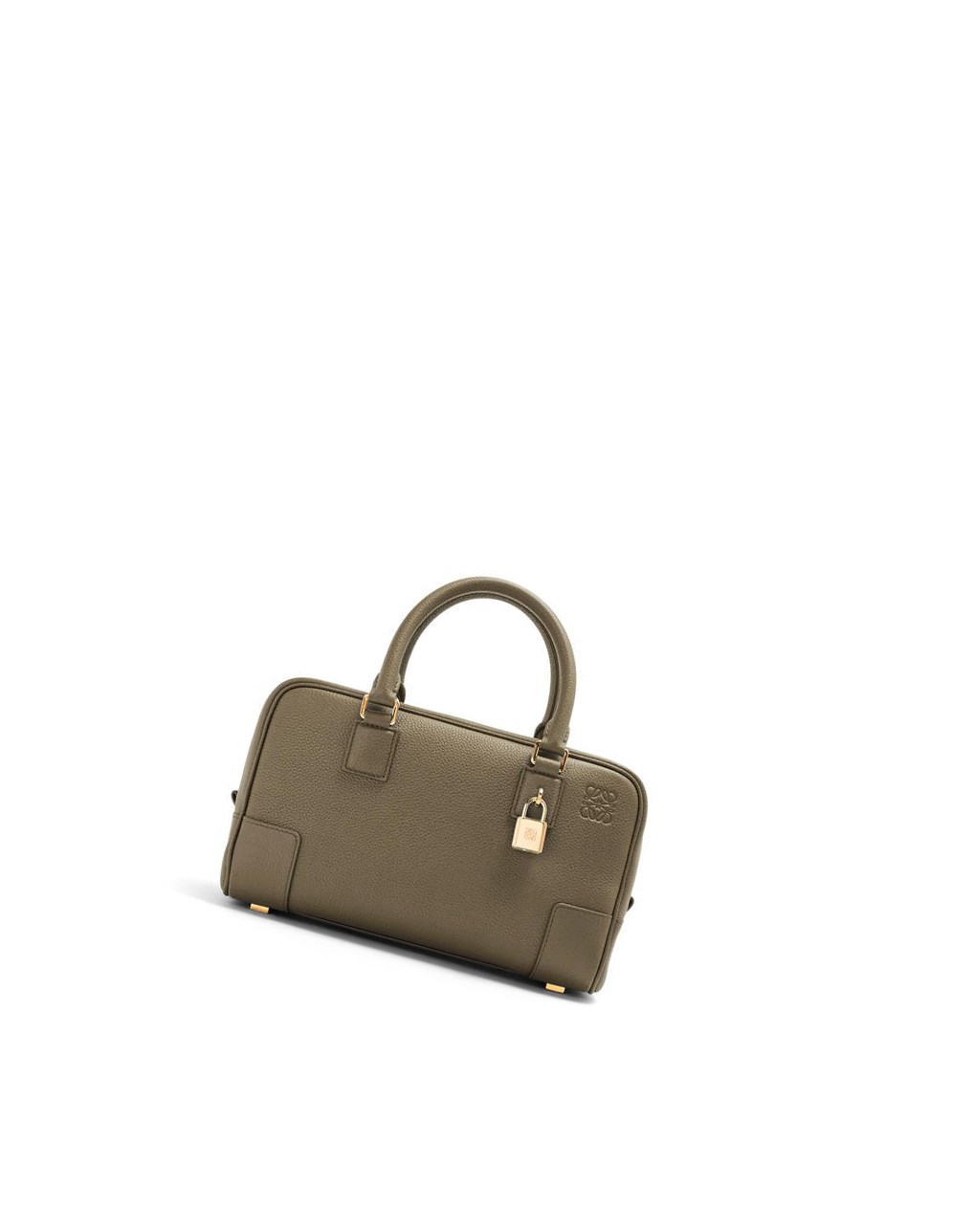 Loewe Amazona 23 bag in soft grained calfskin Vert | 3967UHKGB