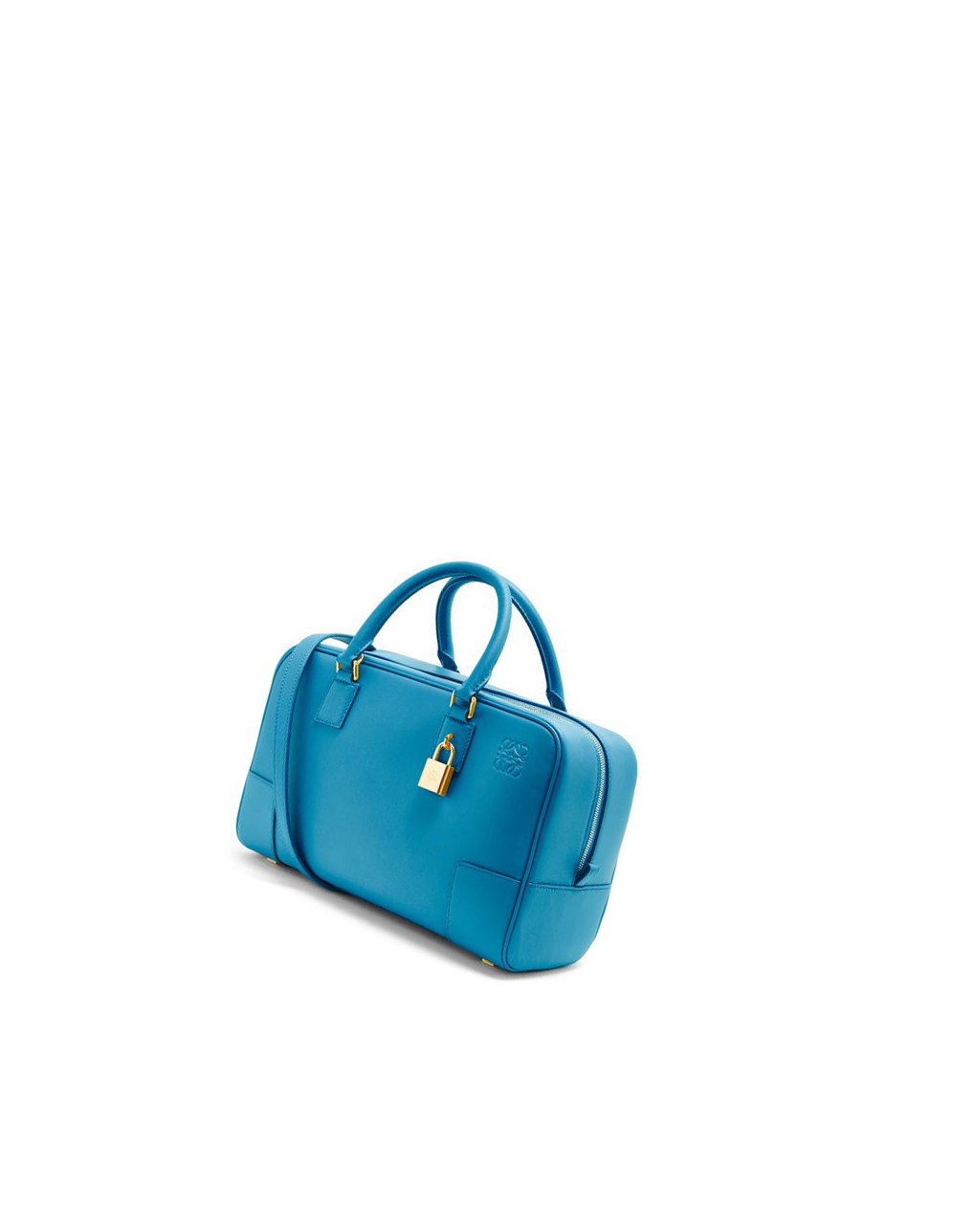 Loewe Amazona 28 bag in nappa calfskin Bleu | 1790CZFBM