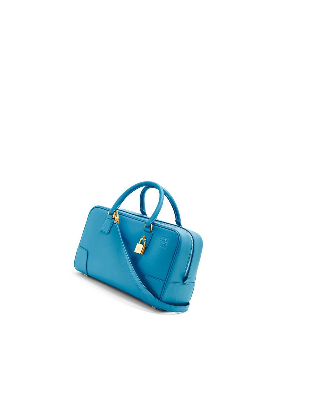 Loewe Amazona 28 bag in nappa calfskin Bleu | 1790CZFBM