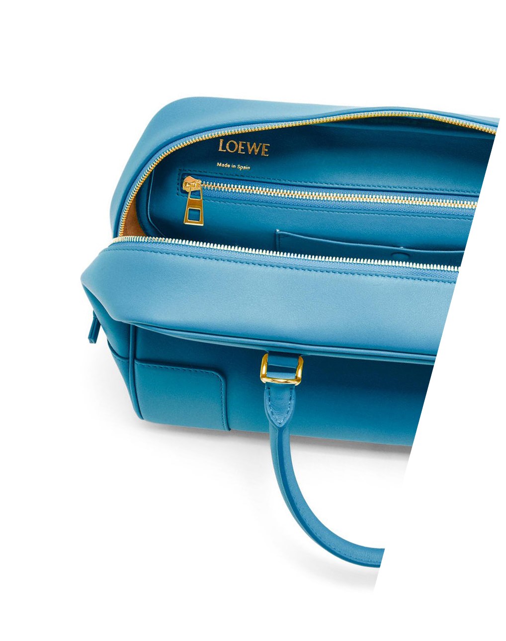 Loewe Amazona 28 bag in nappa calfskin Bleu | 1790CZFBM