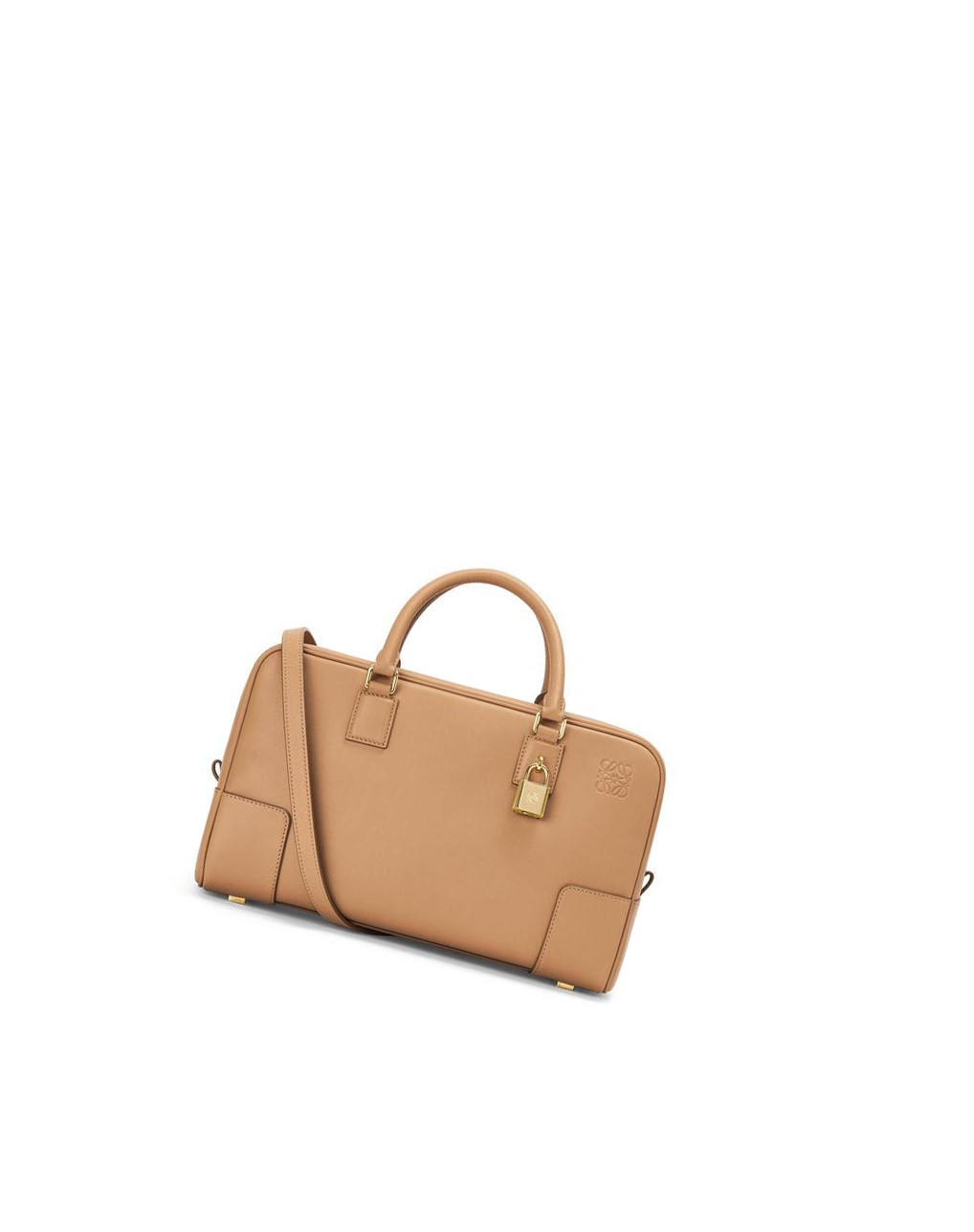 Loewe Amazona 28 bag in nappa calfskin Warm Desert | 1489DSBCF