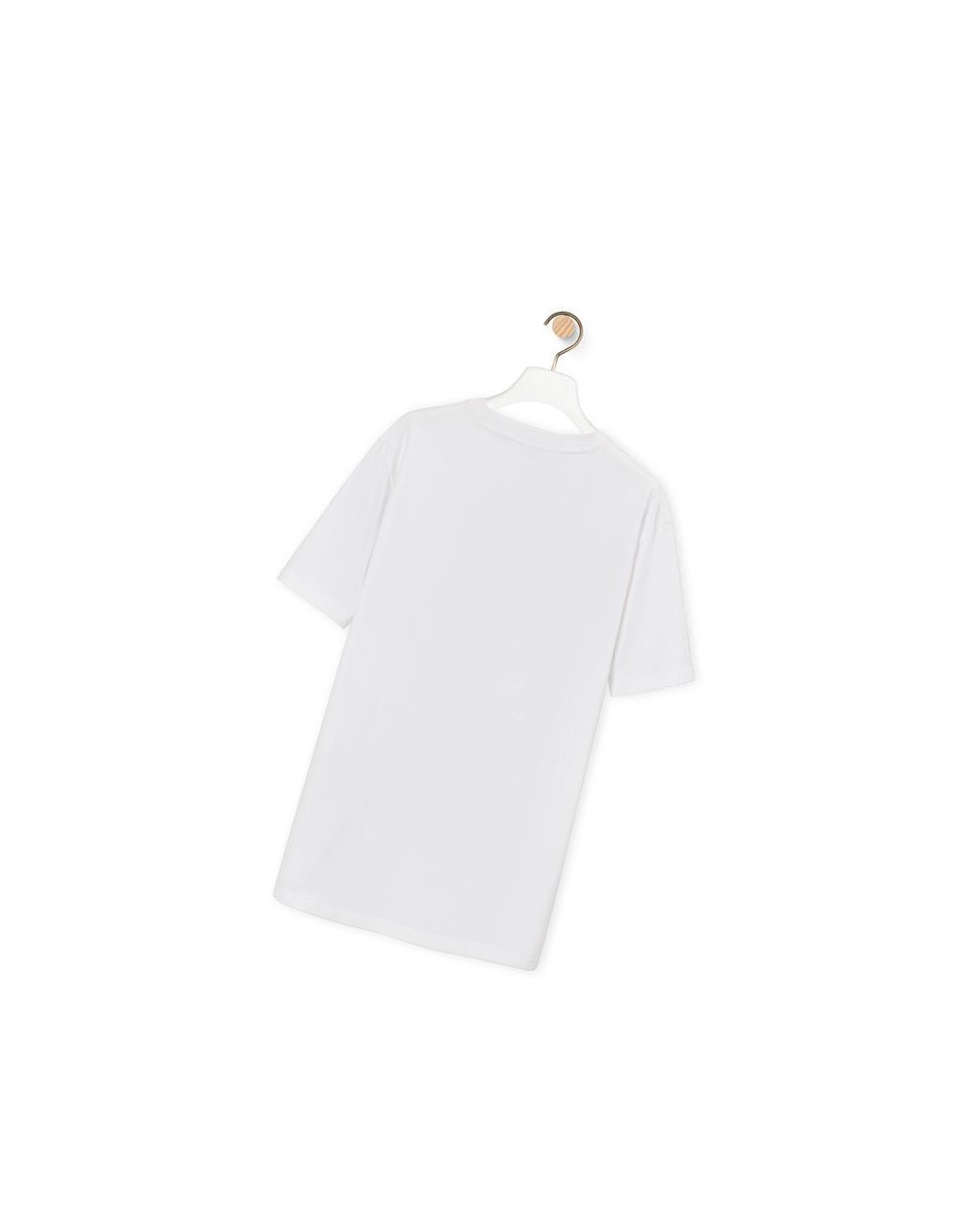 Loewe Anagram T-shirt in cotton Blanche | 0286BRVOG