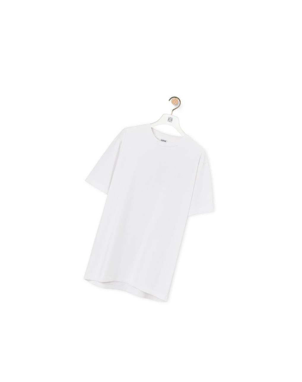 Loewe Anagram T-shirt in cotton Blanche | 0286BRVOG