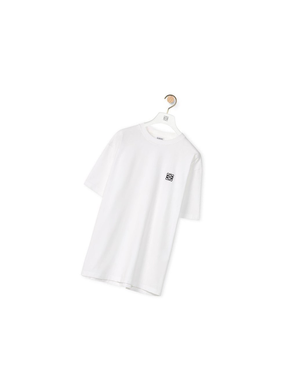 Loewe Anagram T-shirt in cotton Blanche | 2415SRHMI