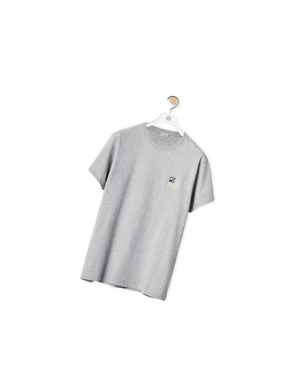 Loewe Anagram T-shirt in cotton Grise | 6514BPFDT