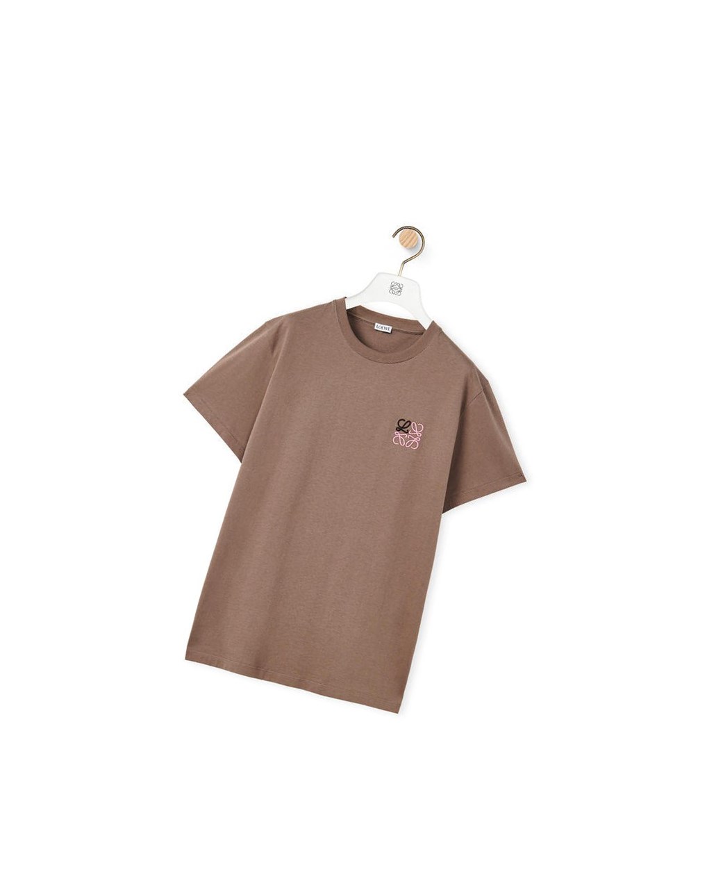 Loewe Anagram T-shirt in cotton Grise | 8230NUHXA