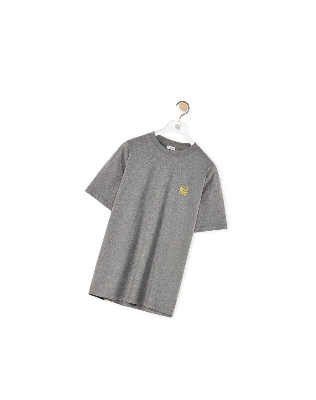 Loewe Anagram T-shirt in cotton Grise | 9862LMHFC