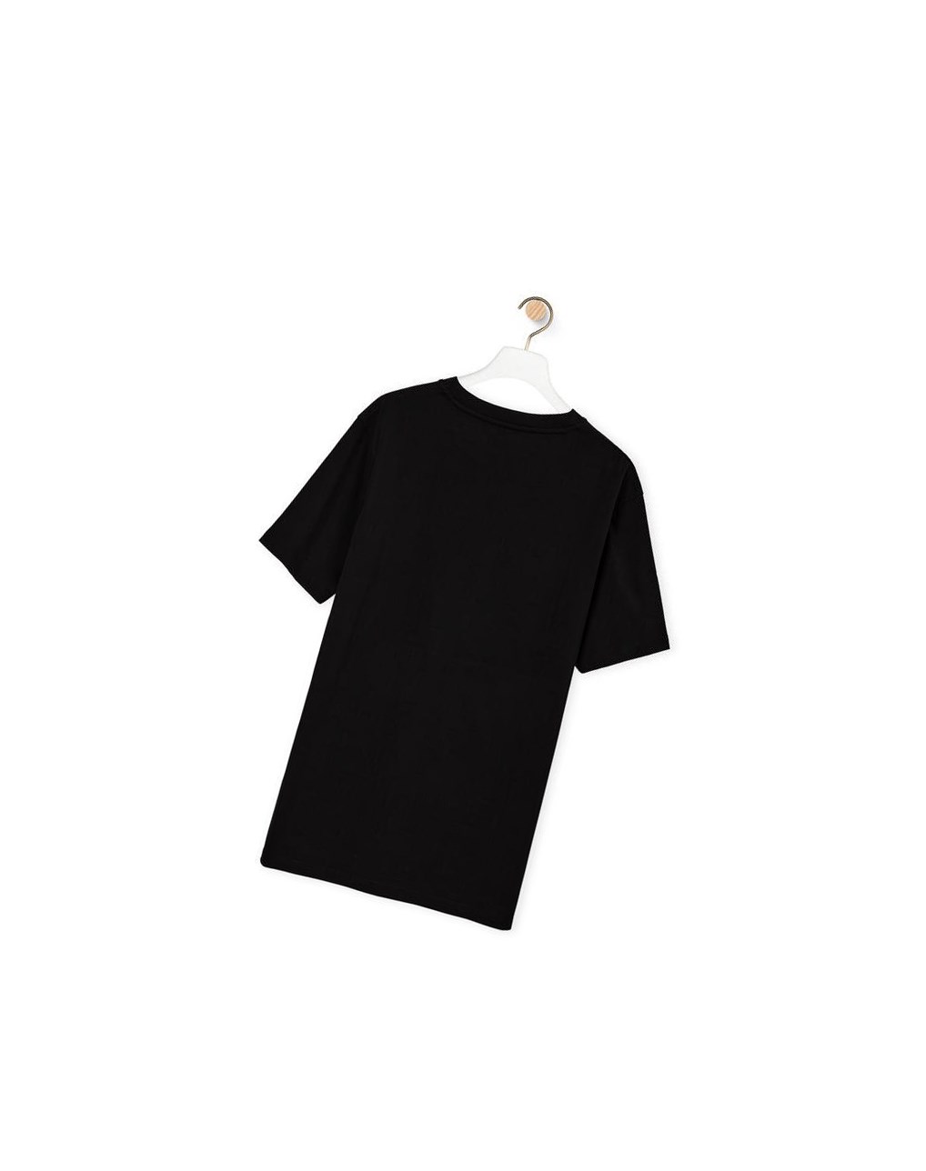 Loewe Anagram T-shirt in cotton Noir | 3850NOWXU