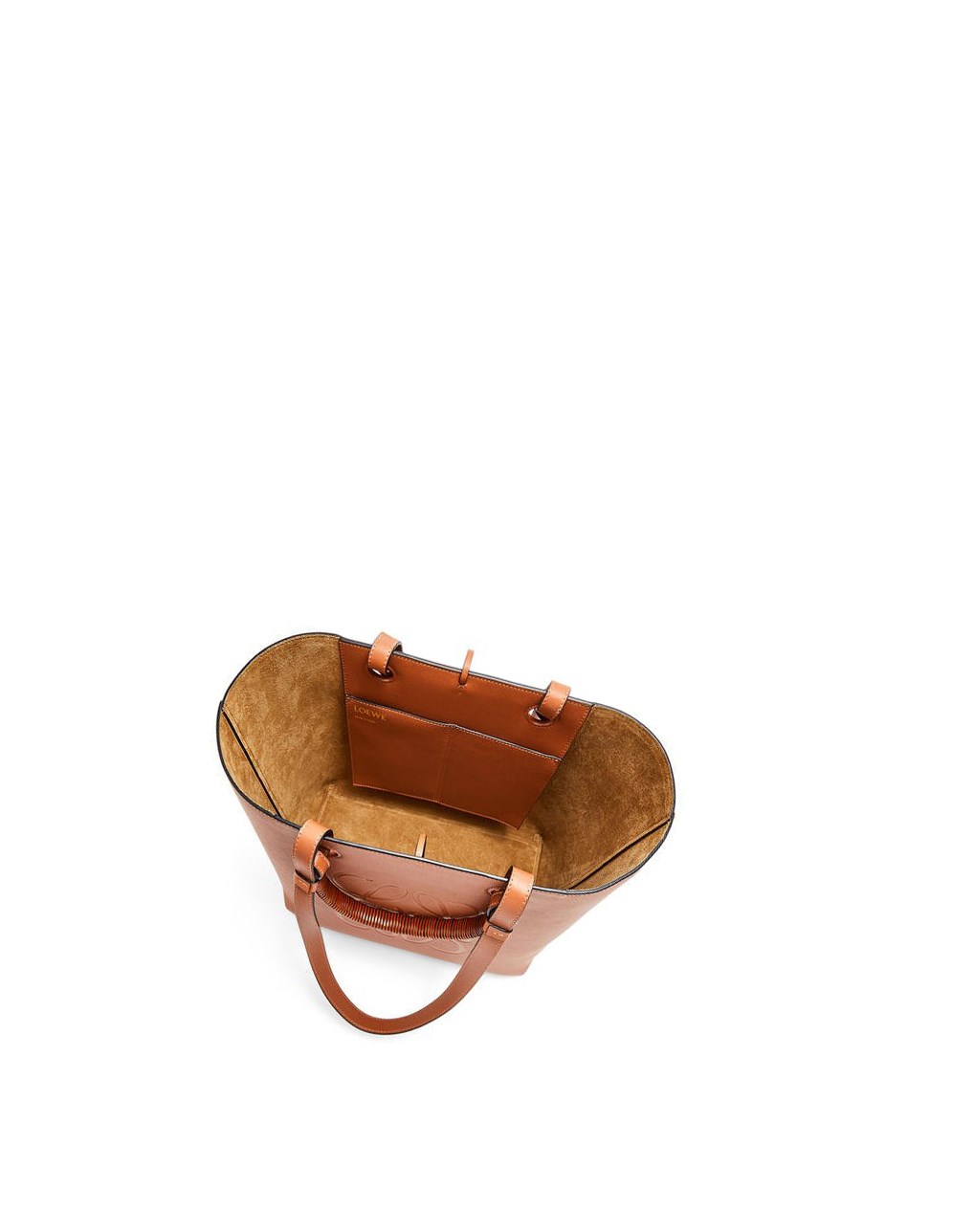 Loewe Anagram Tote in classic calfskin Tan | 5341FUPSK