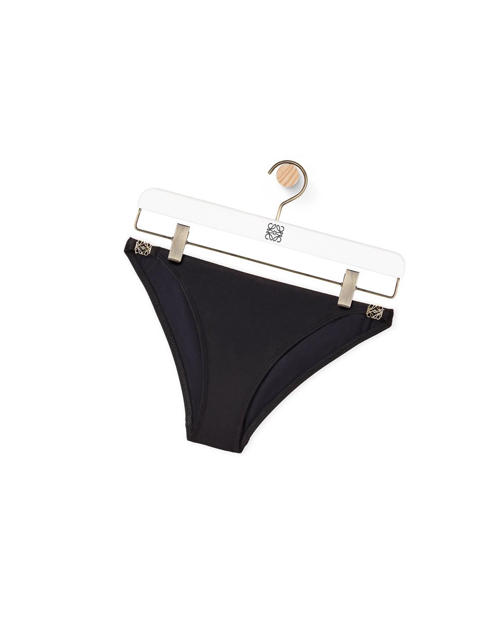 Loewe Anagram bikini briefs in polyamide and elastane Noir | 0789CYMVA