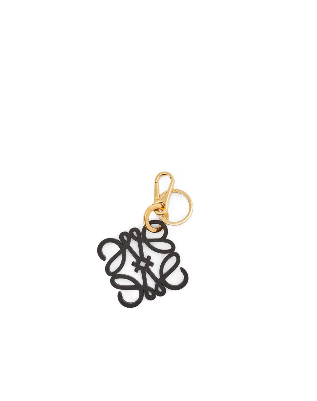 Loewe Anagram charm in calfskin Rouge Doré | 6780XCPSD