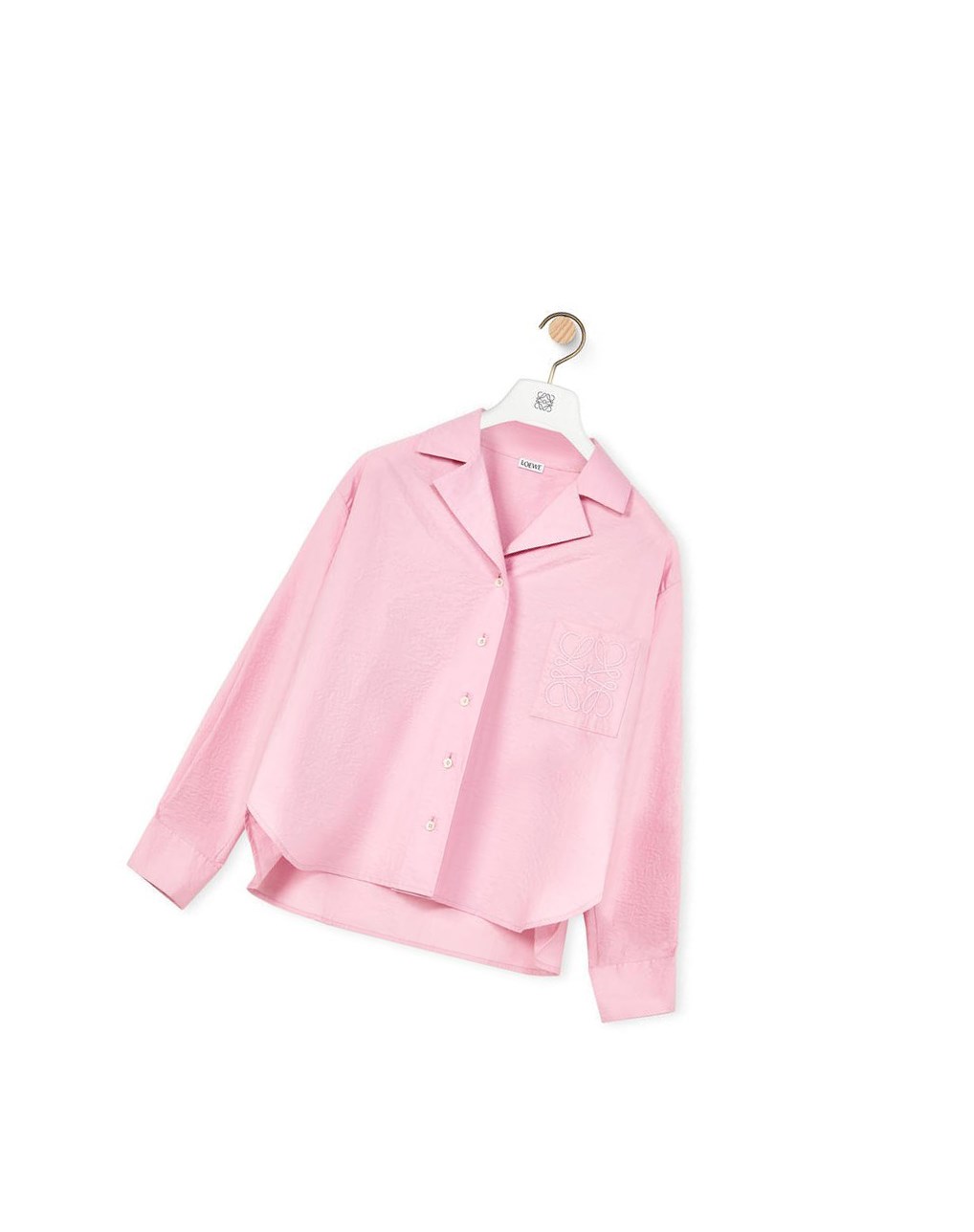 Loewe Anagram pyjama blouse in cotton Rose | 2379SIYRX