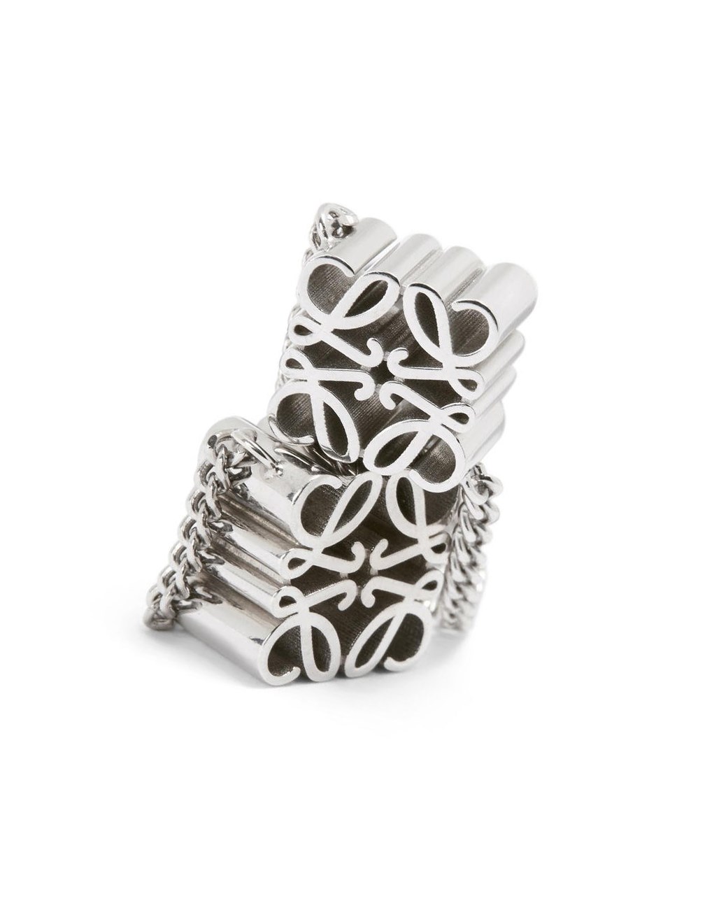 Loewe Anagram sautoir in sterling silver Argent | 5726FXMTJ