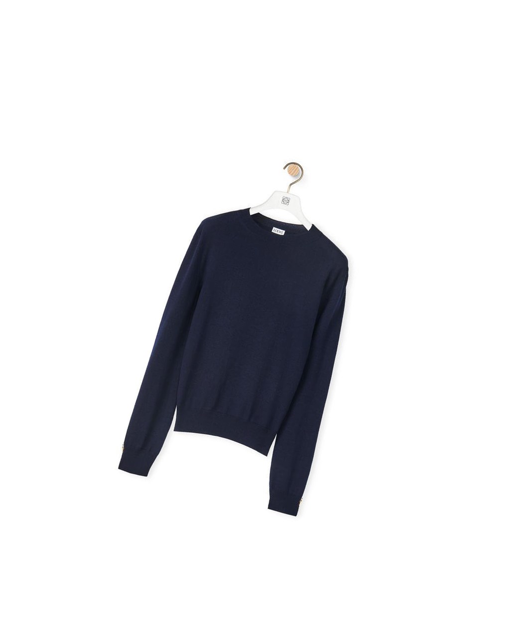 Loewe Anagram sweater in cashmere Bleu Marine Bleu | 3560WCLMJ