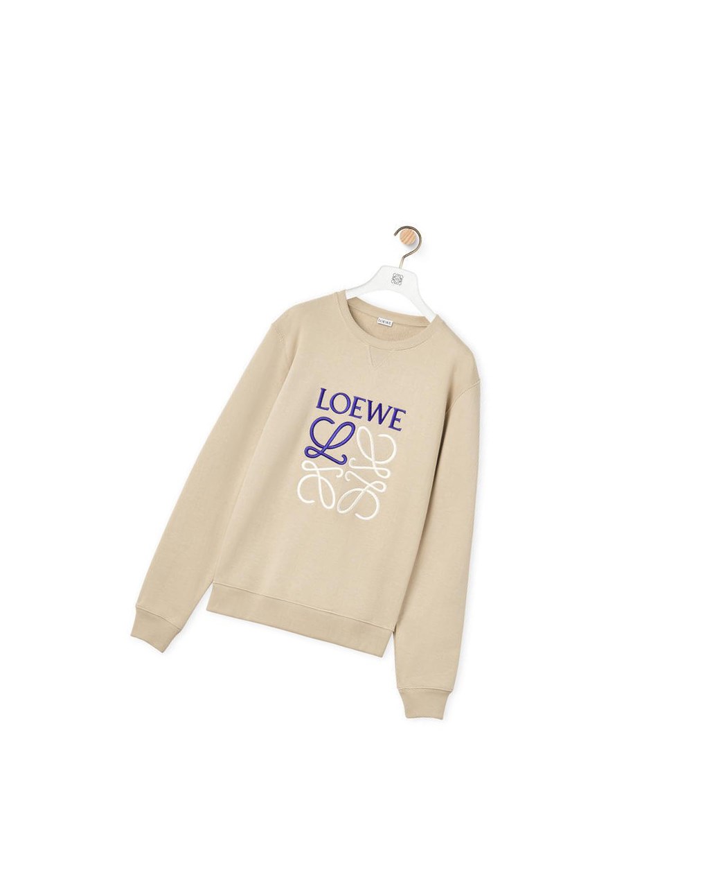 Loewe Anagram sweatshirt in cotton Grise | 2187FACSE