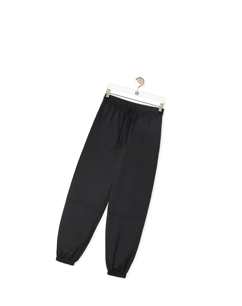 Loewe Anagram tracksuit trousers in nylon Noir | 9710ZDKTF