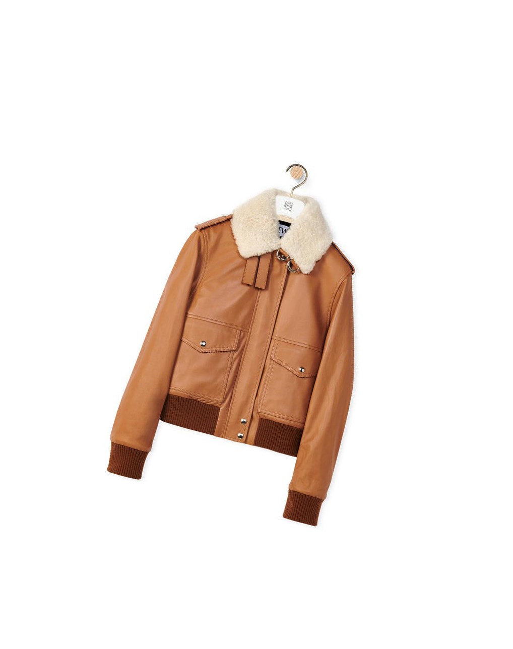 Loewe Aviator jacket in nappa Blanche | 9531CJAXM