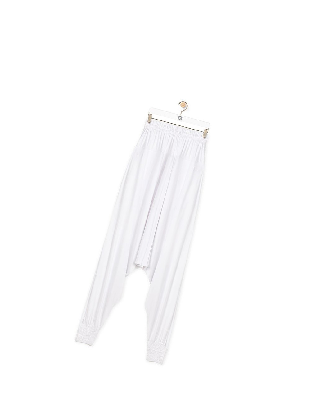 Loewe Balloon trousers in viscose Blanche | 7928YXPGT