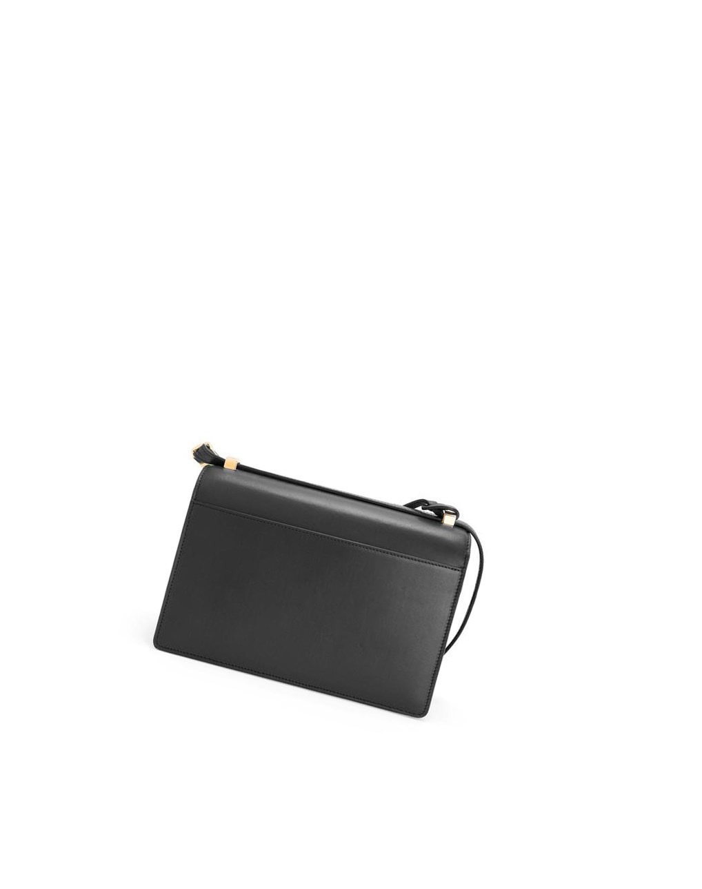 Loewe Barcelona bag in silk calfskin Noir | 4805KSYQU