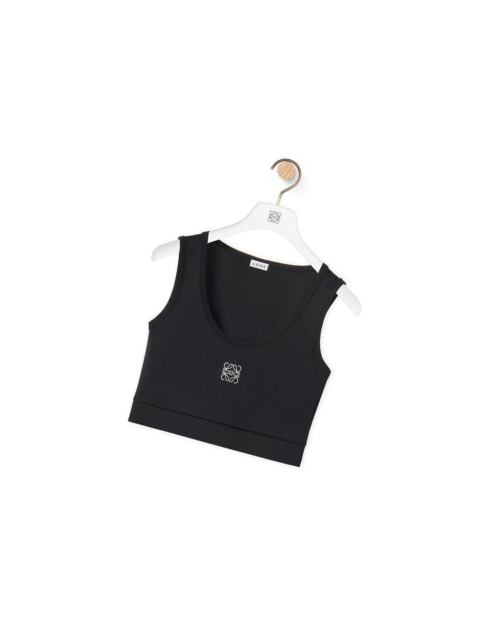 Loewe Bra top in polyamide Noir | 9342OTMKJ