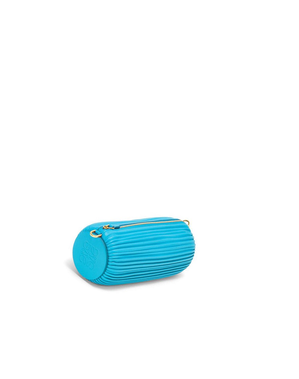 Loewe Bracelet pouch in nappa calfskin Cyan | 9248IWLXM