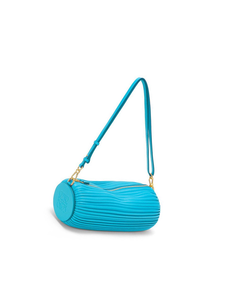 Loewe Bracelet pouch in nappa calfskin Cyan | 9248IWLXM