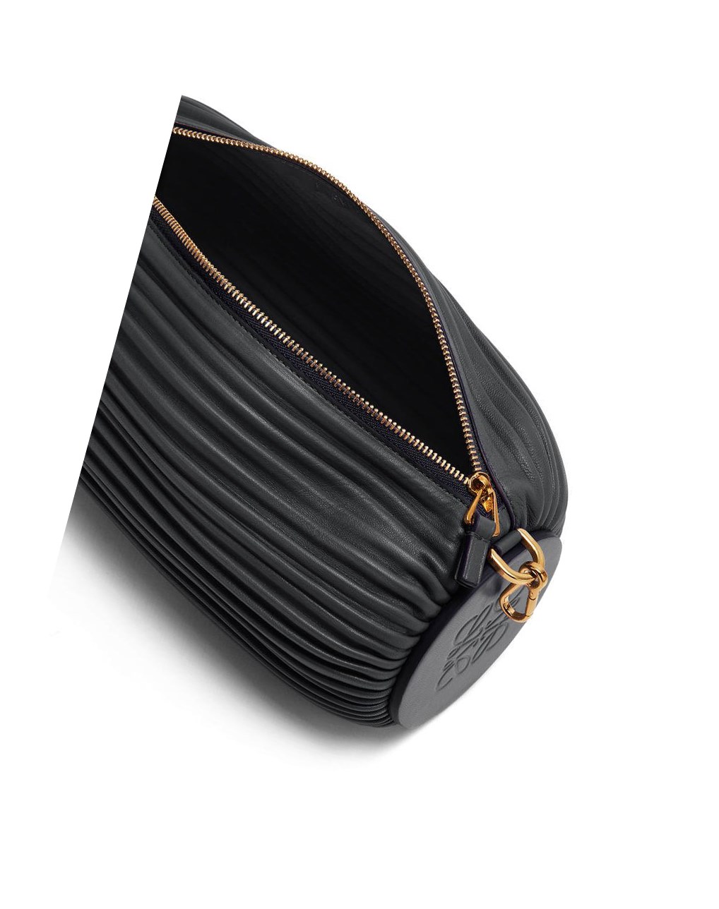 Loewe Bracelet pouch in nappa calfskin Noir | 4183CHAKB