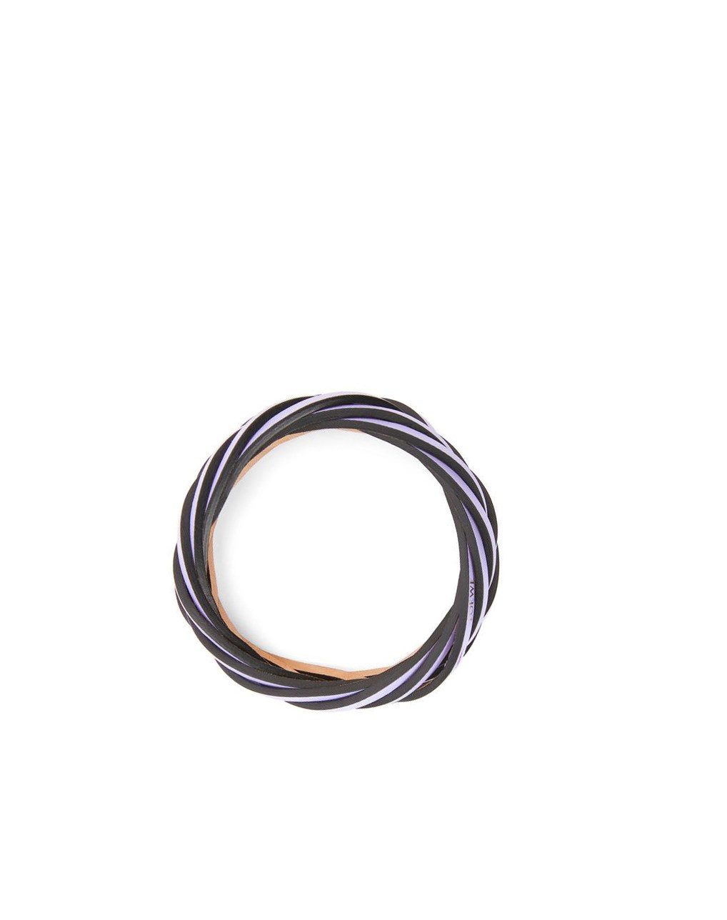 Loewe Braided bangle in classic calfskin Lavande | 7329KOFGM