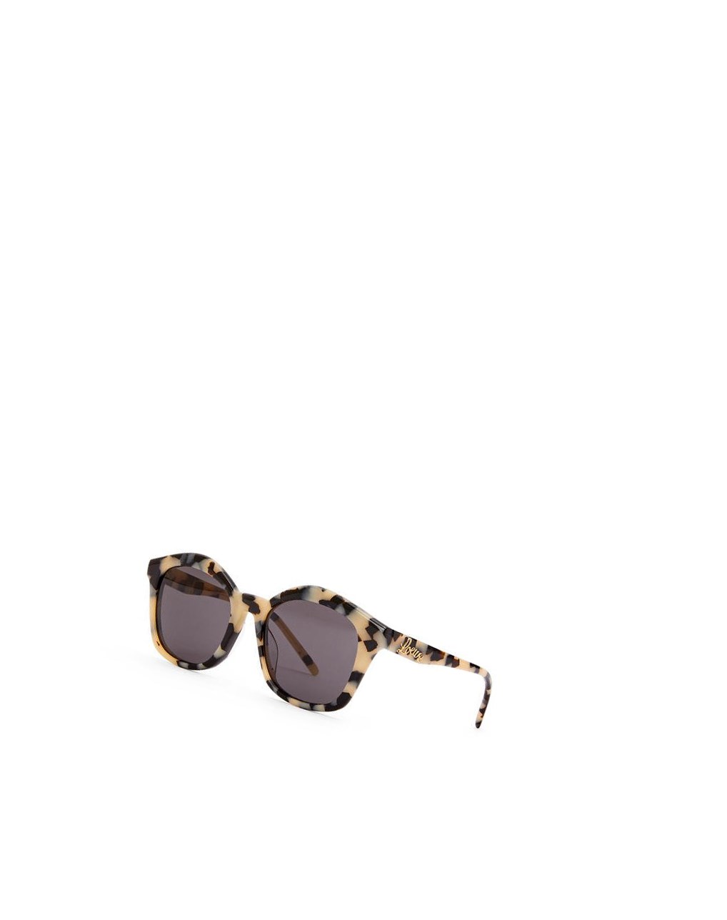 Loewe Browline sunglasses in acetate Noir Blanche | 3485DUQSI