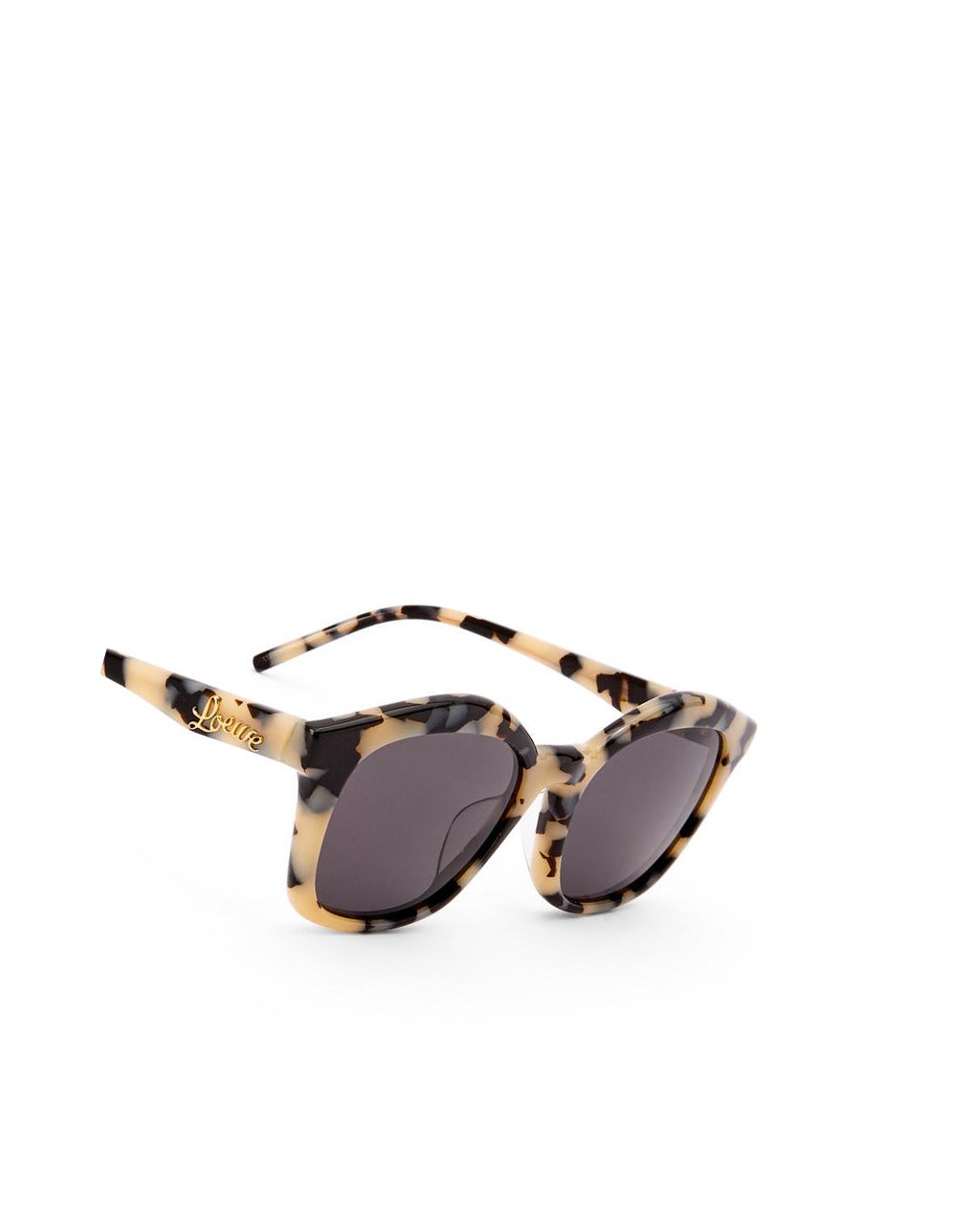 Loewe Browline sunglasses in acetate Noir Blanche | 3485DUQSI