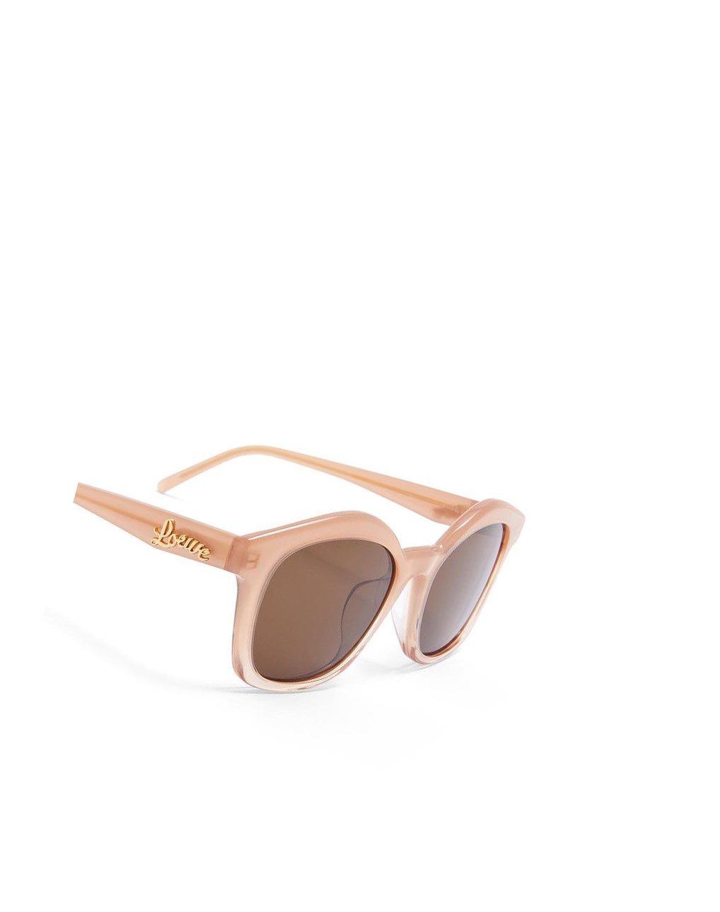 Loewe Browline sunglasses in acetate Rose Doré | 7158TWNVX