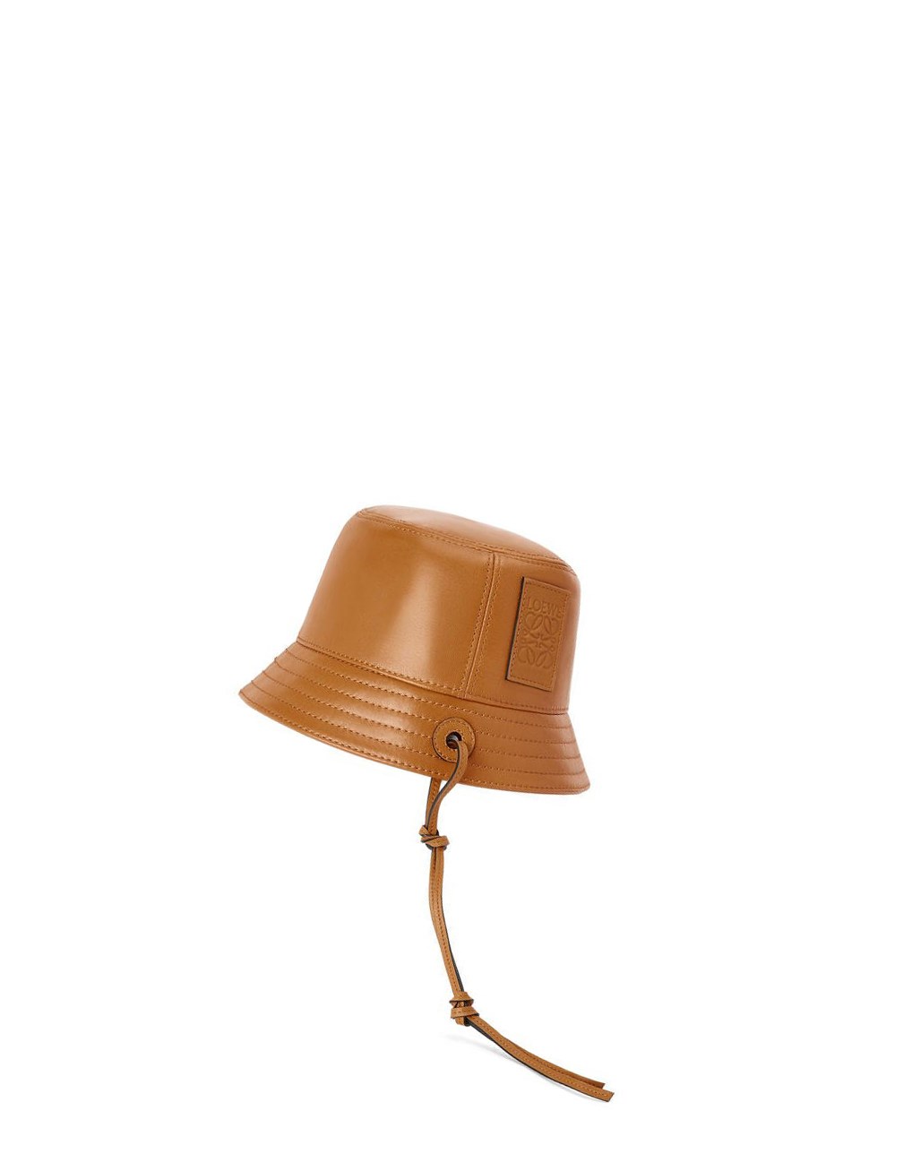 Loewe Bucket hat in nappa clafskin Tan | 0257QFRYI