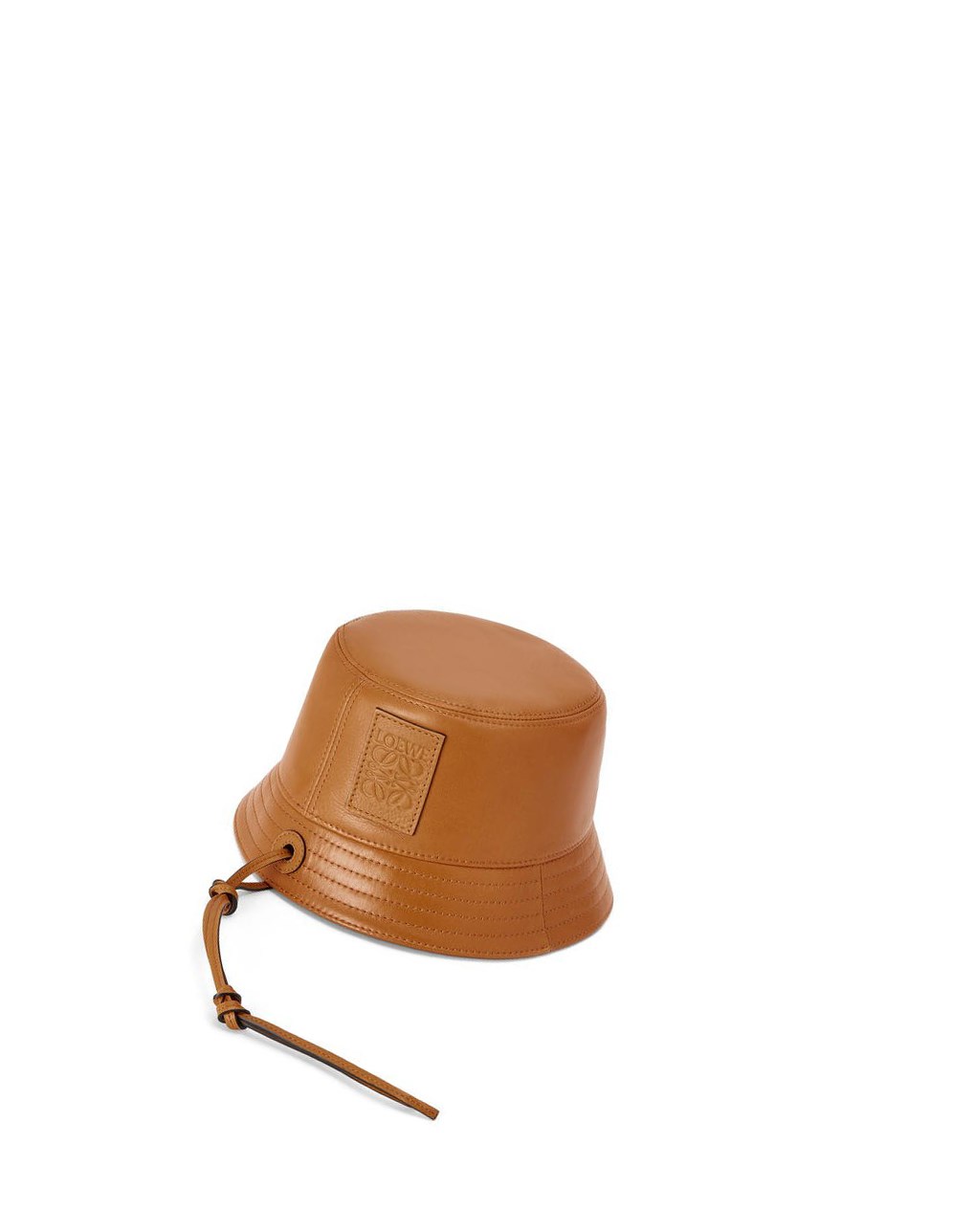 Loewe Bucket hat in nappa clafskin Tan | 0257QFRYI