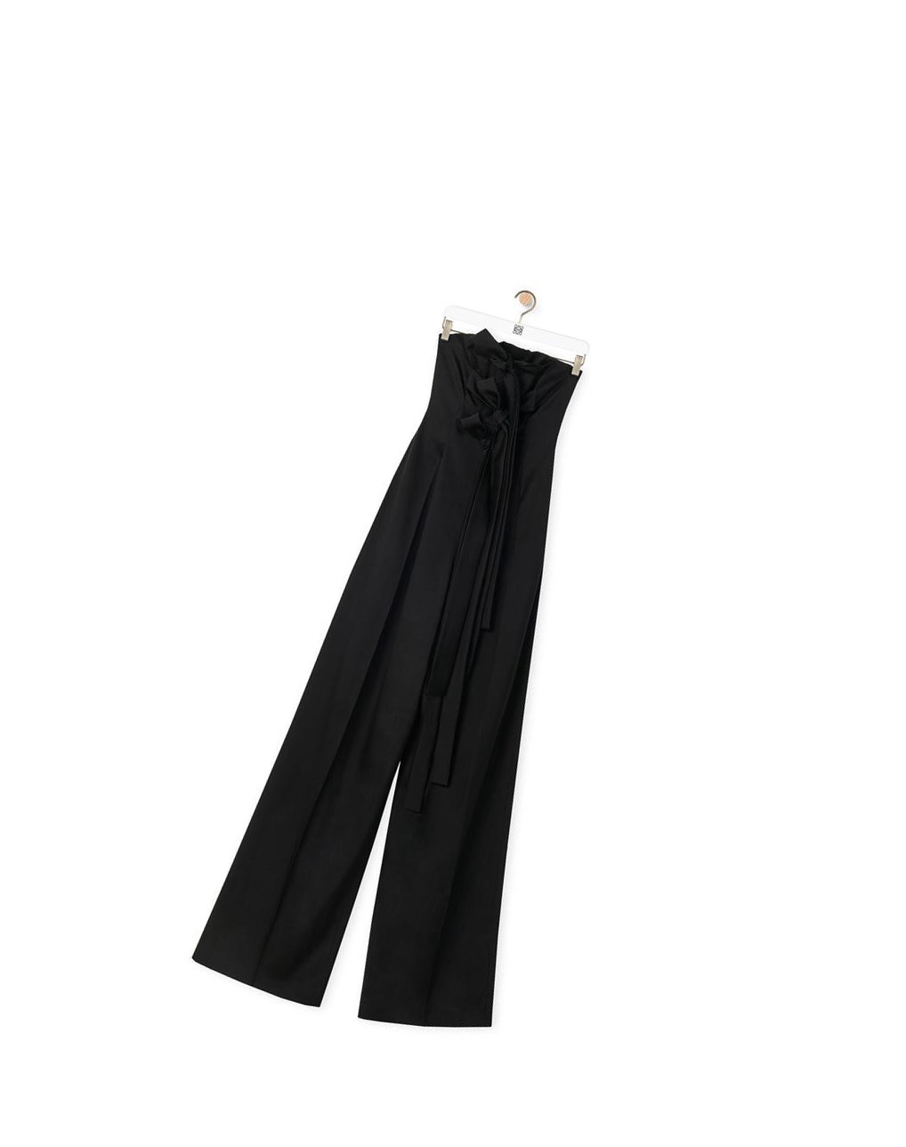 Loewe Bustier jumpsuit in wool and silk Noir | 7413VXZIT