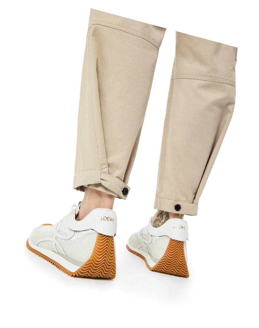 Loewe Cargo trousers in cotton Grise | 8240QOUCW