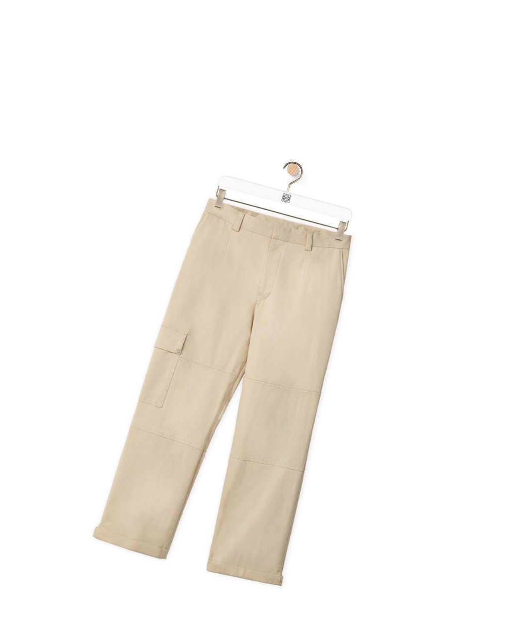 Loewe Cargo trousers in cotton Grise | 8240QOUCW