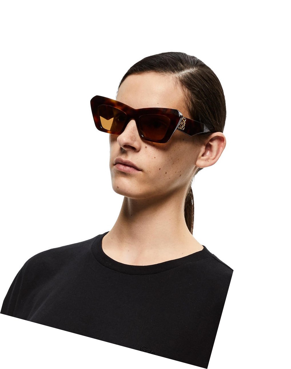 Loewe Cat's eye sunglasses Marron | 0527MQNYK