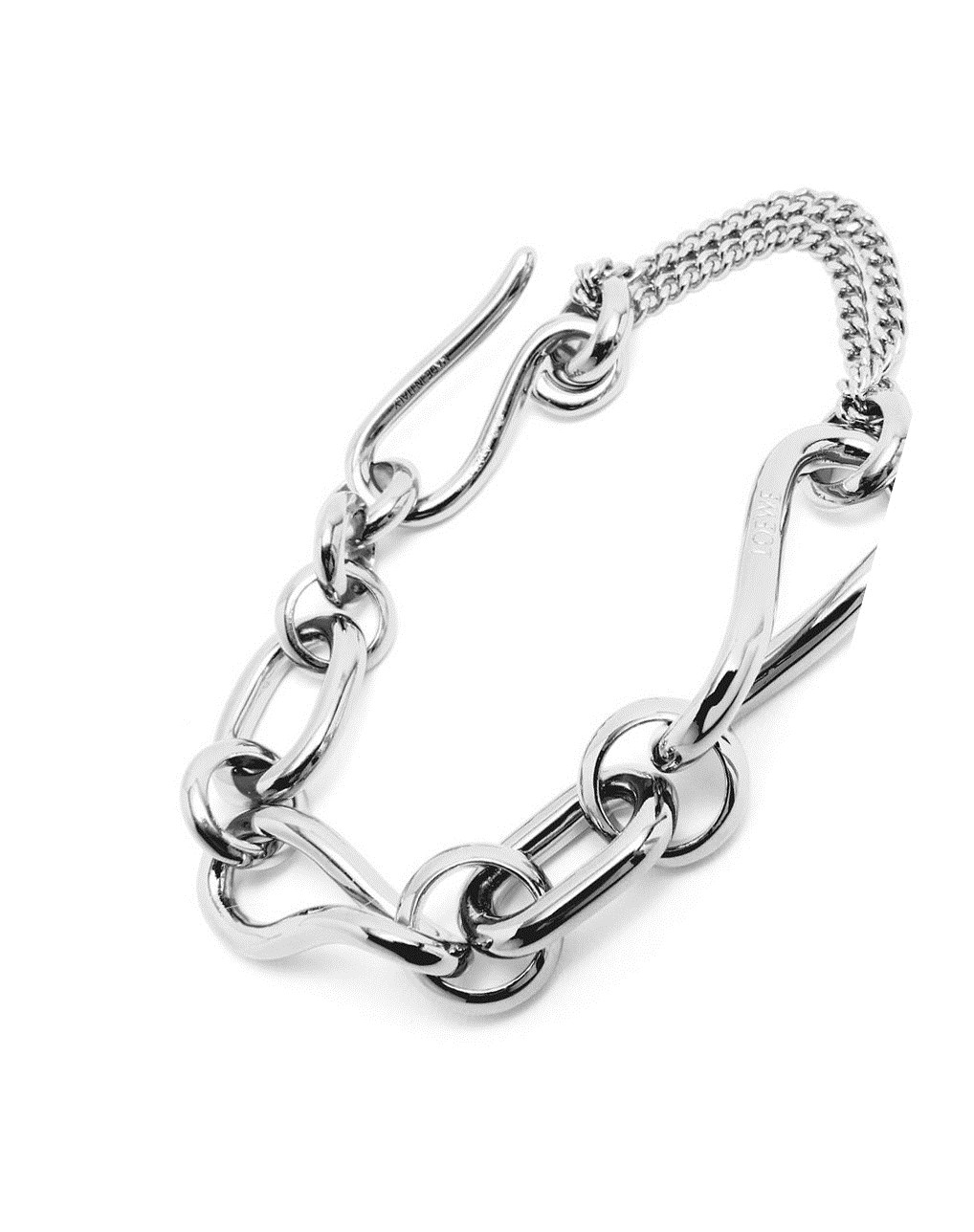 Loewe Chainlink bracelet in sterling silver Argent | 9862TFBGE