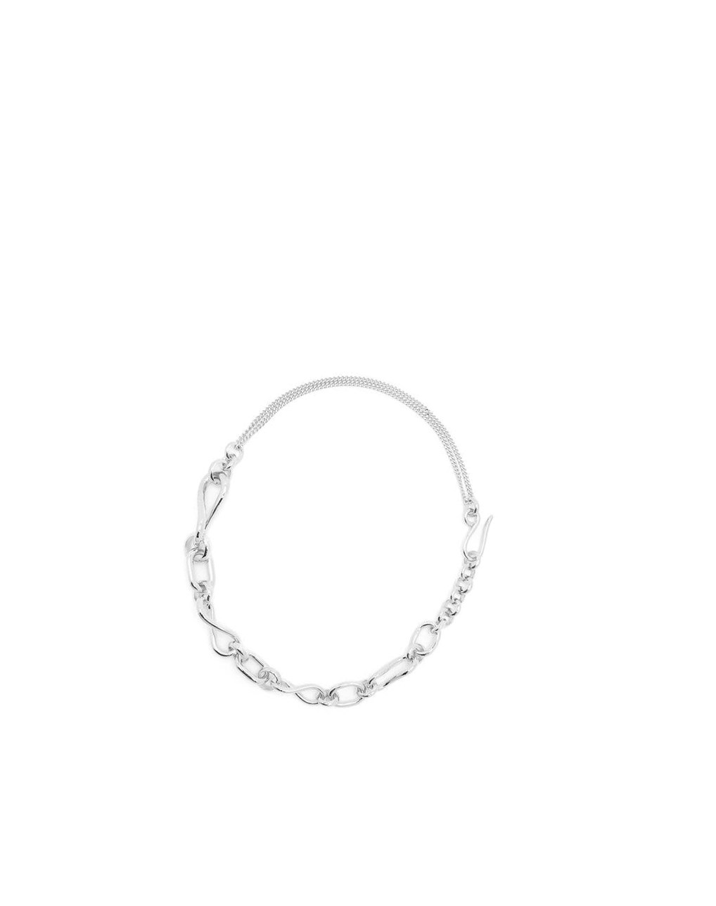 Loewe Chainlink necklace in sterling silver Argent | 6178MGSRP