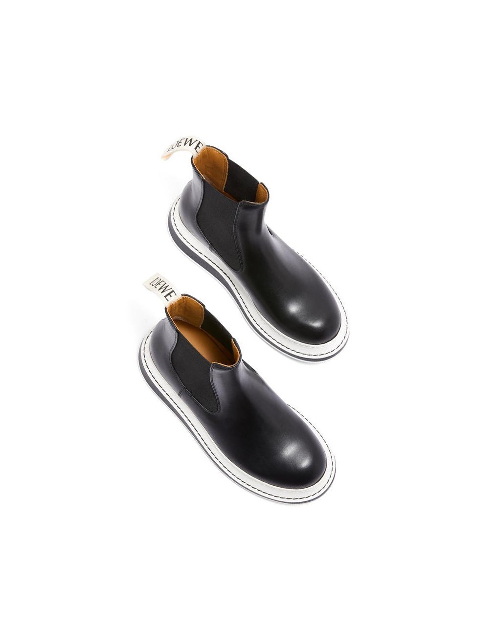 Loewe Chelsea boot in calfskin Noir | 6379YJONE