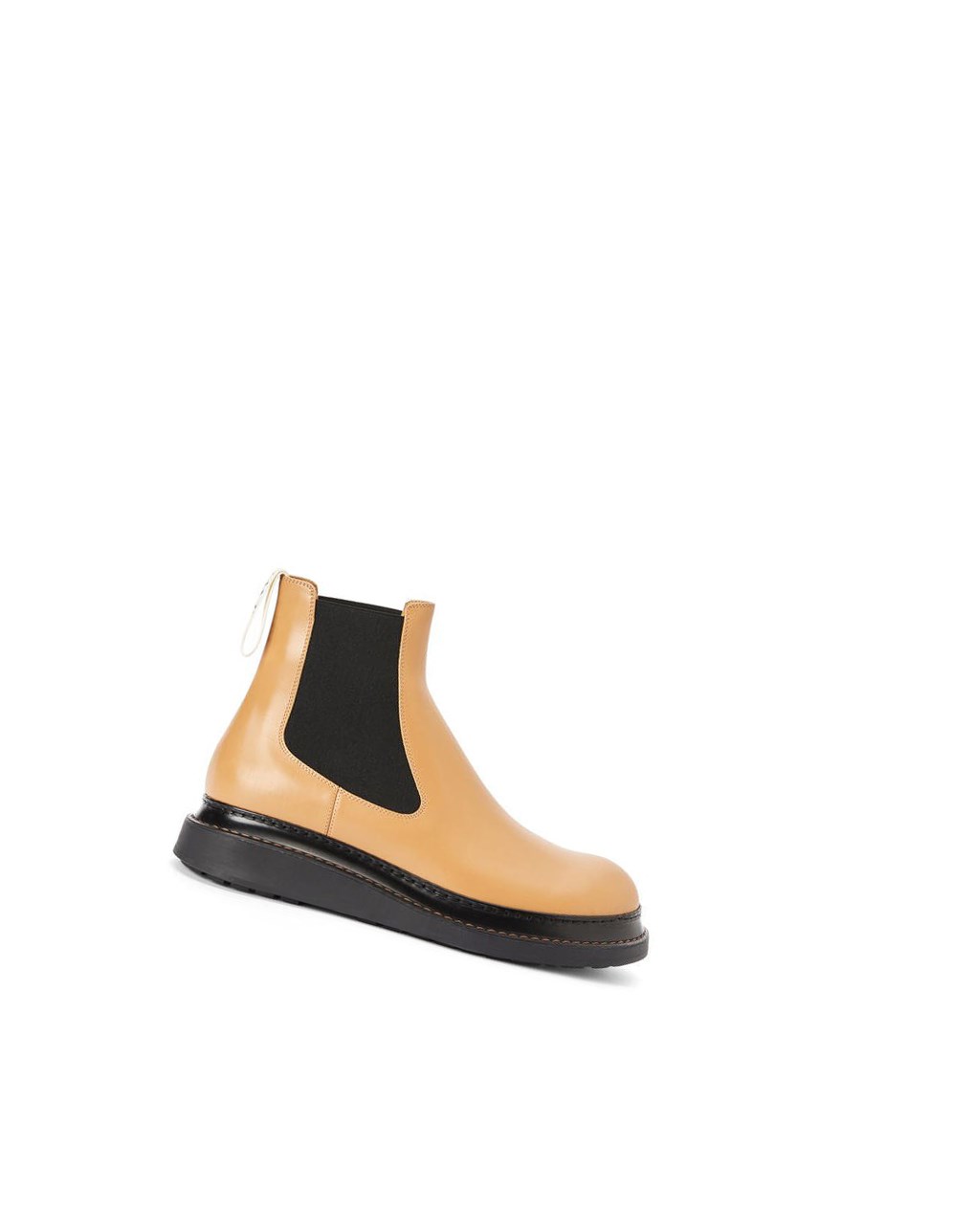 Loewe Chelsea boot in calfskin Warm Desert | 2063QZAUG