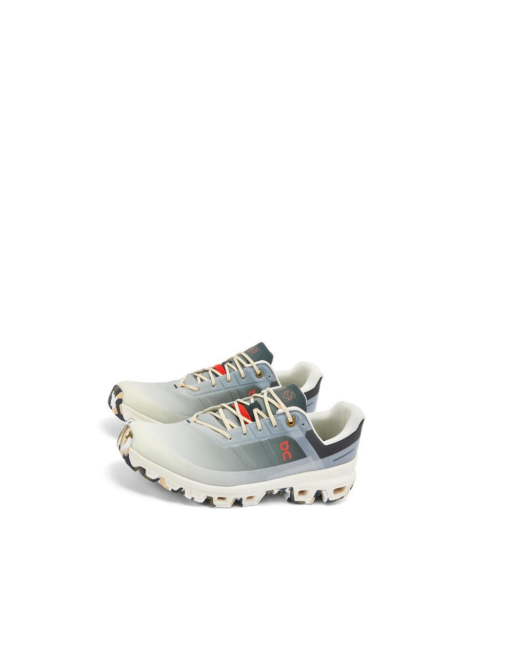 Loewe Cloudventure running shoe in nylon Kaki | 6091GJQMH