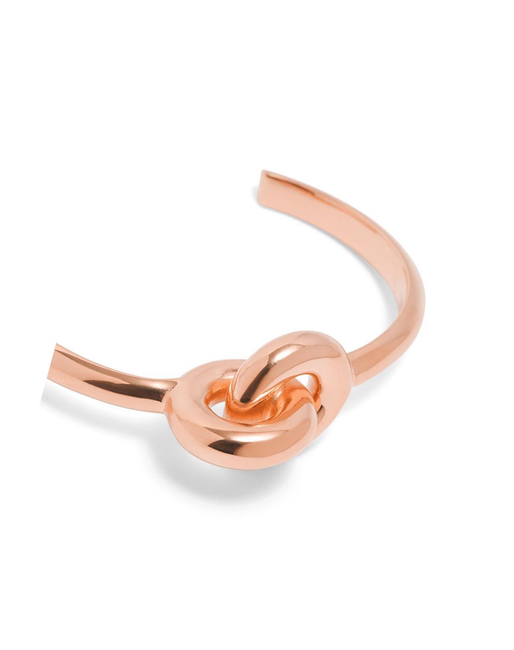 Loewe Donut link cuff in sterling silver Rose Doré | 2598CVNYA